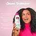 Kaba Onion Shampoo de Cebolla for Hair Growth, Sulfate-Free, Paraben-Free, Stimulates Hair Regrowth, Reduces Hair Loss, Deep Scalp Cleanse, All Hair Types - 500 ML