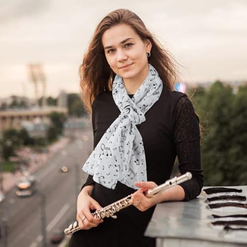 E-Clover Herebuy - Unique Women's Floral Scarves: Chiffon Flowers & Birds Printed Scarf