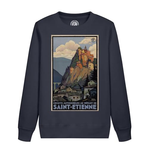 Sweatshirt Saint-Etienne art déco vêtement enfant de qualité