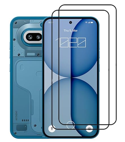 Image of FabeKee / Premium Tempered Glass Screen Protector Guard For Nothing Phone 4a 5G (6.78 Inch, Pack of 2) | Edge to Edge Coverage With Easy to installation kit