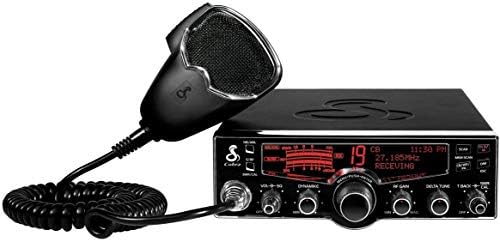 Cobra 29LX AM Professional CB Radio - Emergency Radio, Travel Essentials, NOAA Weather Channels and Emergency Alert System, Selectable 4-Color LCD, Auto-Scan and Radio Check, Black