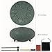 Rain Drum for Outside Garden, 8 Notes 6 Inches Steel Tongue Drum Rain Chime, Chakra Drum for Rain, Rain Drum for Outside Garden When It Rains (Porcelain)