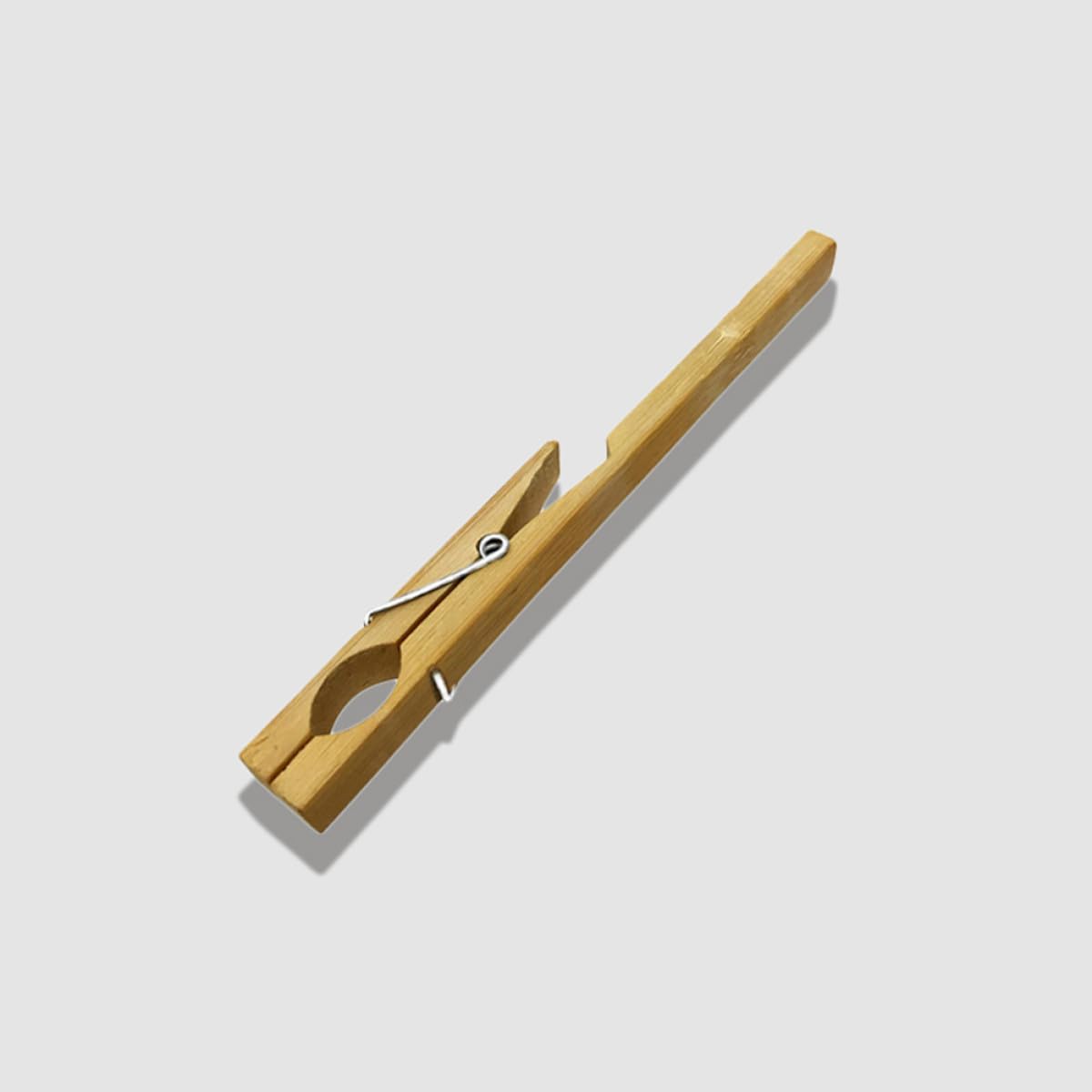 SECFOU 8 Pinces en Bambou pour Tubes à Essais de Laboratoire, Robustes et Fiables, Clips Marron Adaptés aux Expériences en Laboratoire Scientifique