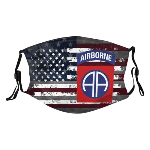 82nd Airborne Division Adult Dust Mask Adjustable Dust Face with 2 Filter17