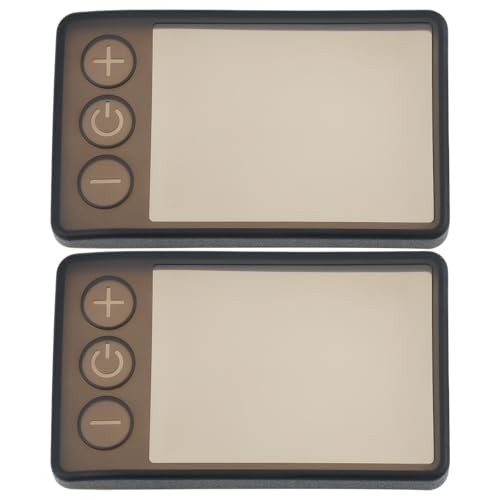 AS Axis Spindleon 2PCS Electric Scooter Dashboard Waterproof Cover 8.4x5.3cm Compatible with S866 Display Screens Compatible with SmartGyro Rockway