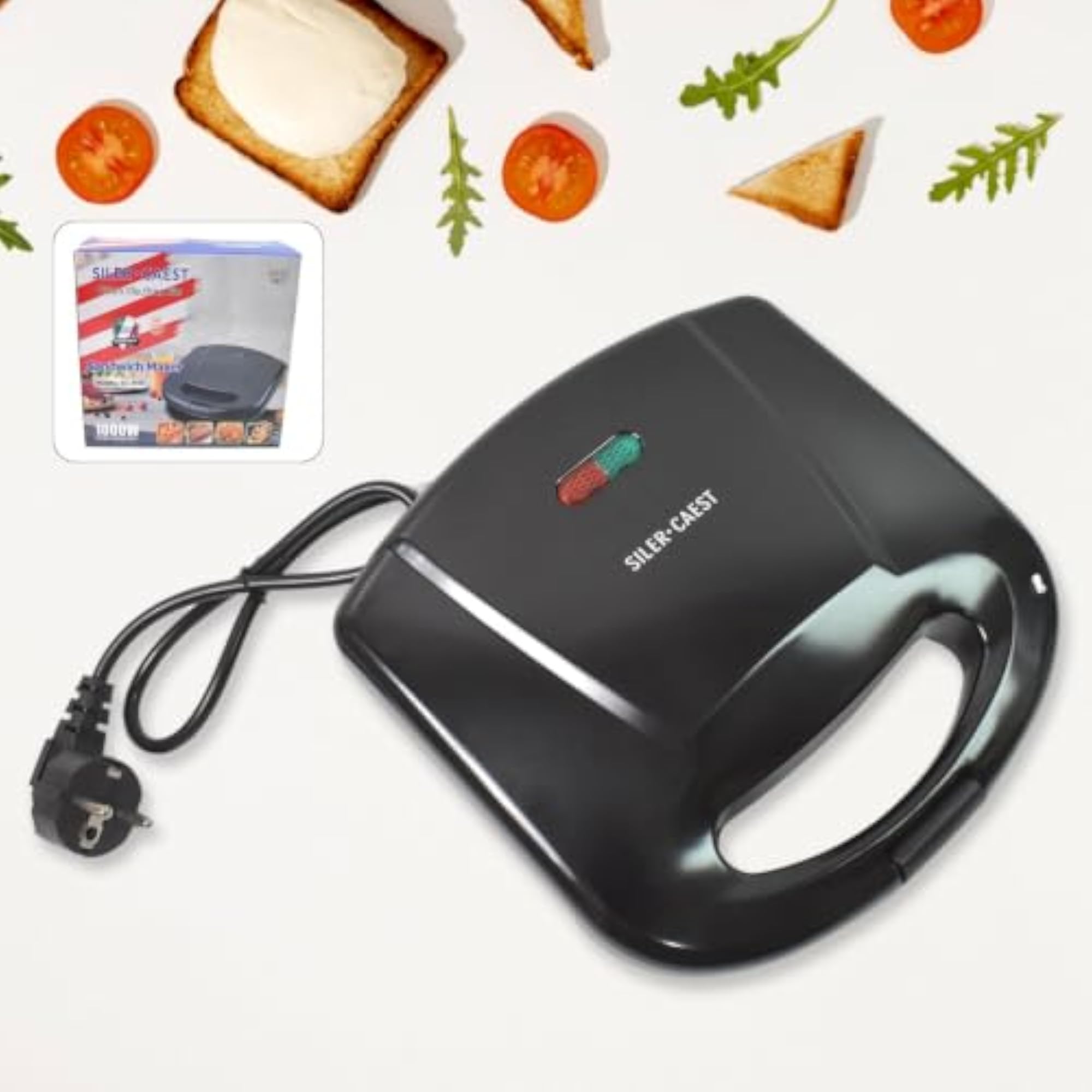 Waffle Maker for Perfect Square Waffles