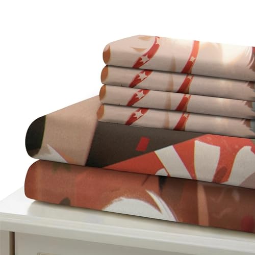 Housse de couette microfibre super douce pour lit enfant avec taie d'oreiller 3D - 6