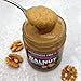 Wilderness Poets, Walnut Butter with Cashews - Organic & Raw (8 Ounce - Half Pound) - Glass Jar