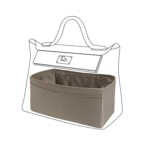 Dgaz Custom Purse Organizer Or Pillow Insert For Hermes 24/24 Mini/29/35 Bags,Offering 32 Colors To Choose From,Silk,For Women #TOP22