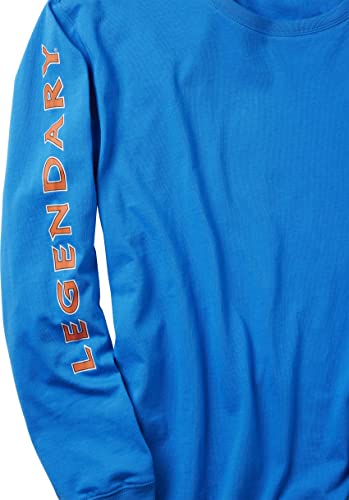 Image of Legendary Whitetails Mens Long Sleeve T-Shirt 100% Cotton Preshrunk Tee