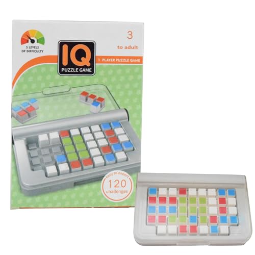 Image of Iq Focus Memory Game,Travel Game For Kids And Adults,Brain Game Iq Games With 120 Chalenges (Focus Game)'