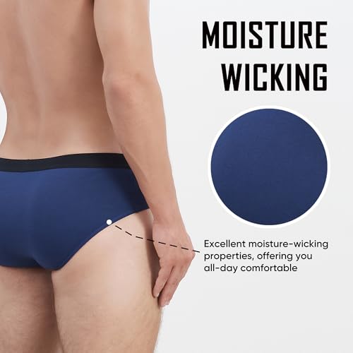 Boxer Briefs & Briefs Combo, Low-Rise Men Underwear, Coolzone Fly, Moisture Wicking Underwear, Super Soft Comfort3