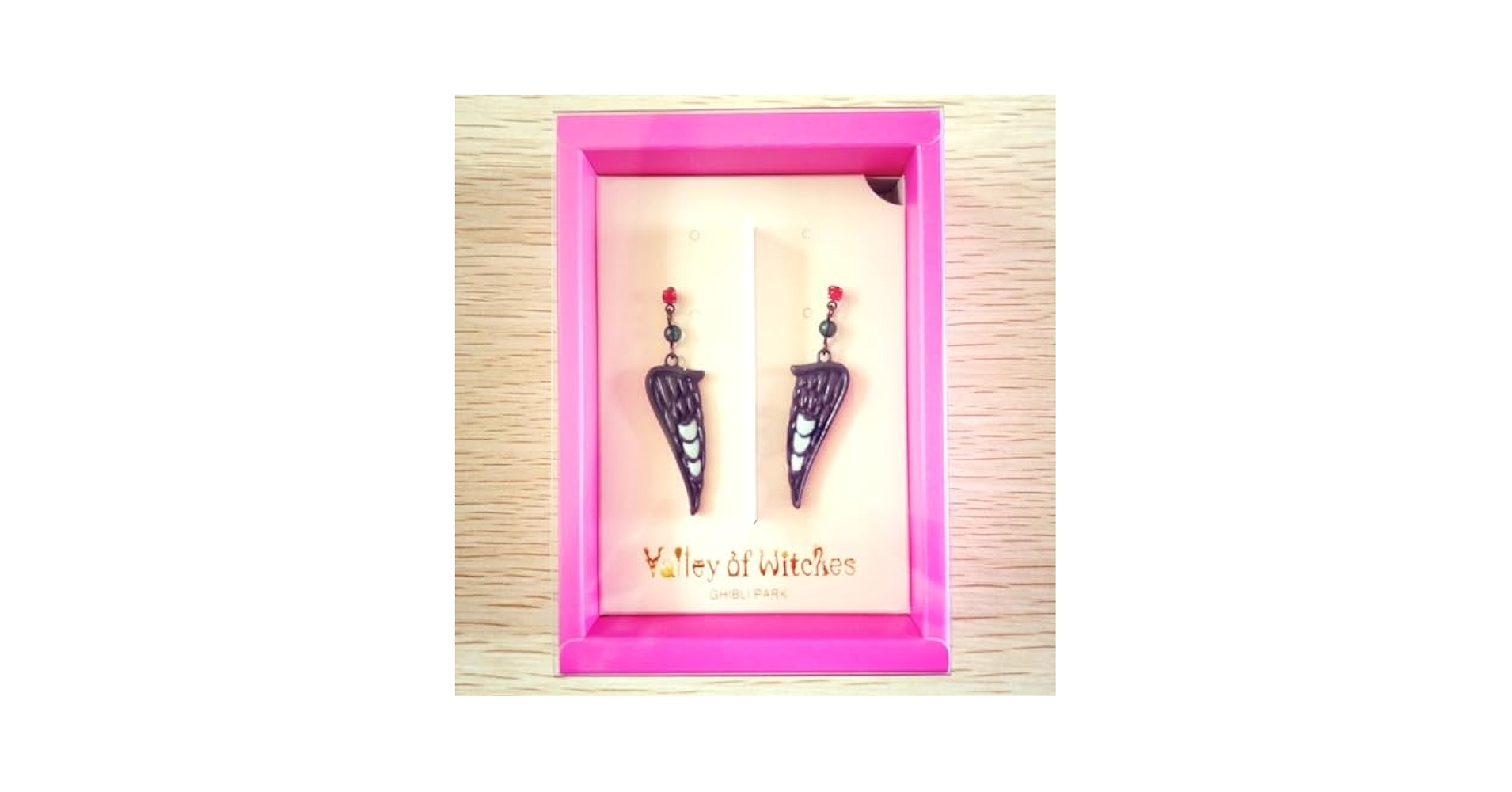 ジブリパーク限定　イヤリング ジブリ ハリオ ジブリパーク限定 借りぐらしのアリエッティ