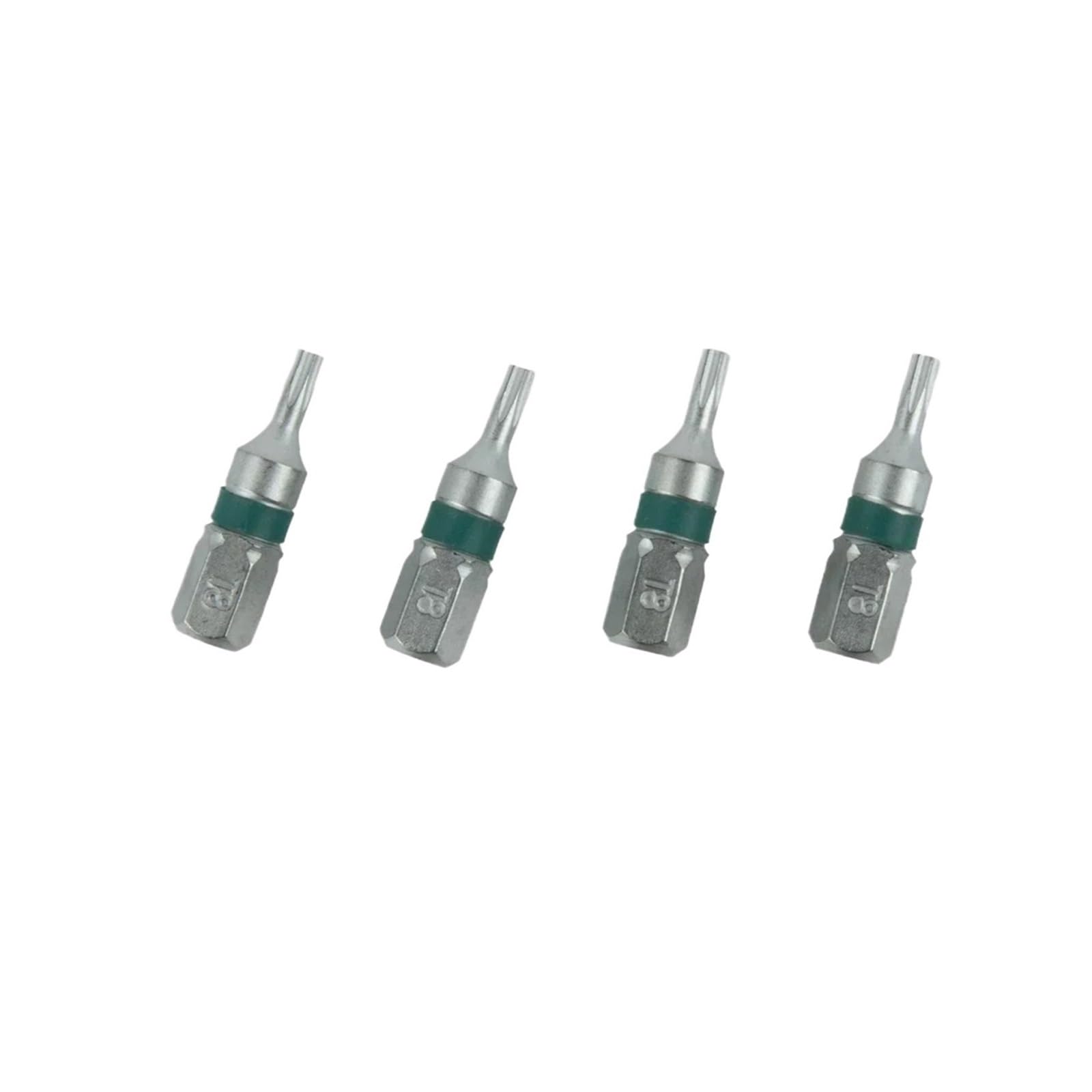 UAYPLMBI 4Pcs 25mm T6, T8, T9, T20, T15, T25, T30, T40, T10 Screwdriver Bits Set Electric Head