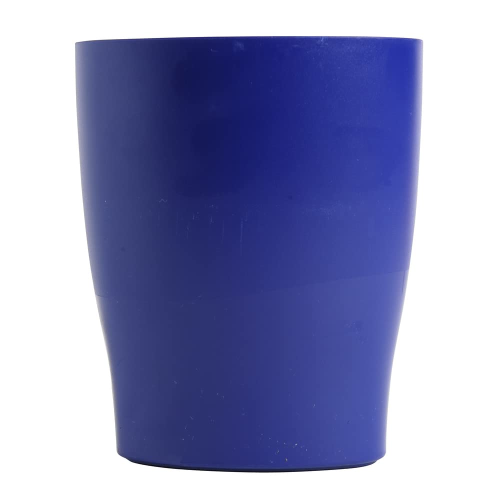 Exacompta - Ref. 676104D - Box of 10 ECOPEN pencil holders - dimensions 6x8x9.5 cm - midnight blue color - BLUE ANGEL certified - To store pens, pencils, and other stationery items