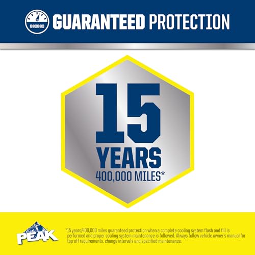 PEAK OET Yellow 50/50 Coolant