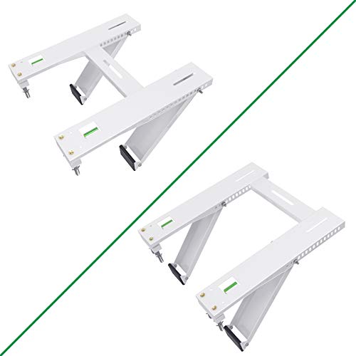 Forestchill Window Air Conditioner Bracket, Heavy Duty Window AC Support Bracket with 2 Arms, Universal Fit 5,000 to 22,000 BTU A/C Units, Up to 200 lbs - Thumbnail 6