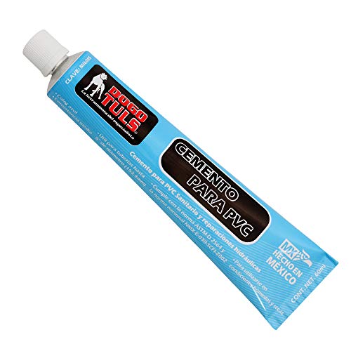 Cemento en tubo PVC azul 60 mL miniatura 2