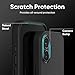 FLOLAB Surtect Tri-Fusion Magnetic for iPhone 17 Case Protective Slim Design Magsafe Compatible Military Grade - Full Black Matte Translucent