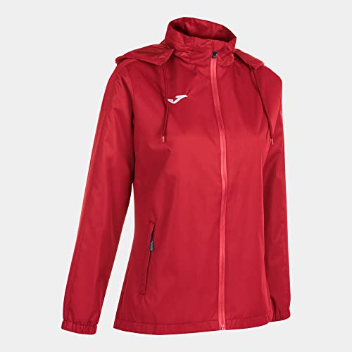 Chubasquero Joma Trivor impermeable rojo 2XL con tejido cortavientos activo
