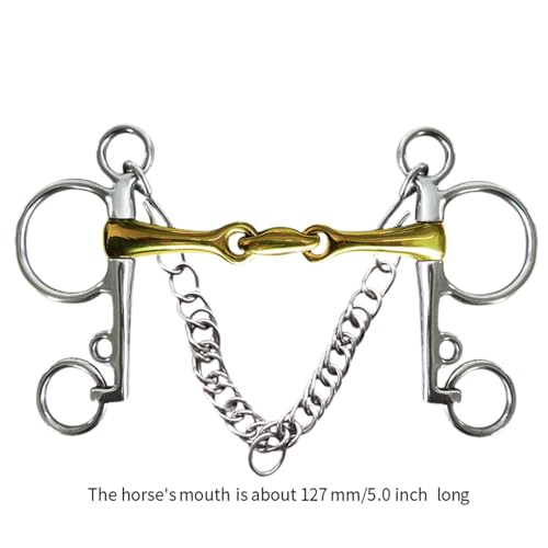 Mors de cheval léger 127 mm pour corriger la direction et le contact