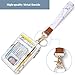 WAVEYU Cute Wrist Lanyard with ID Card Holder for Women Girls, Hand Wristlet Lanyards for Keys with Wallet ID Badge Holder with 6 Card Slots, 1 ID Window, 1 Zipper Pocket, White Marble