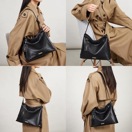 Cnoles Hobo Bag For Women Ladies Fashion Leather Handbag And Purses Tote Shoulder Satchel Crossbody Bags Top Handle Purse2
