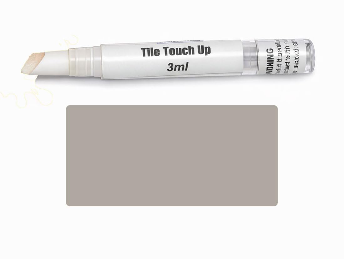V-Fix Vinyl Floor Repair Pen – Scratch Chip Touch Up Paint – LVT & PVC Flooring – Water-Based – 3ml – Light Grey