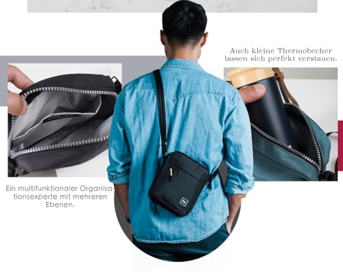 Sac anti-odeurs imperméable deya avec multi-compartiments - 6