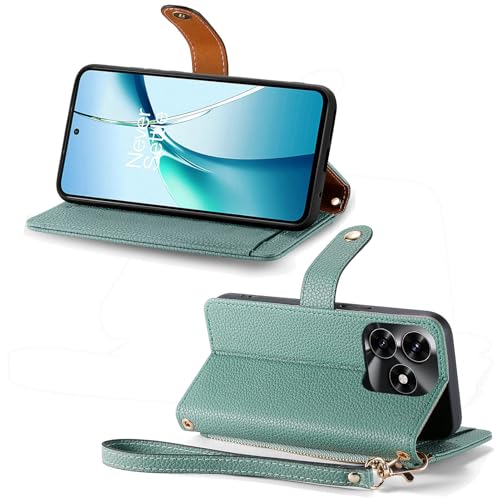 Coque Honor X5C Plus style portefeuille avec cordon pour sorties urbaines - 3