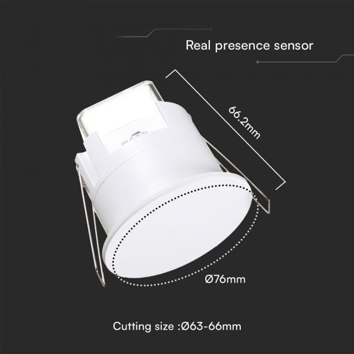 Image of Maxwell True Presence Sensor Human Breathing Detection Minor Motion Detection 24G Millimeter Radar Wave Presence Sensor
