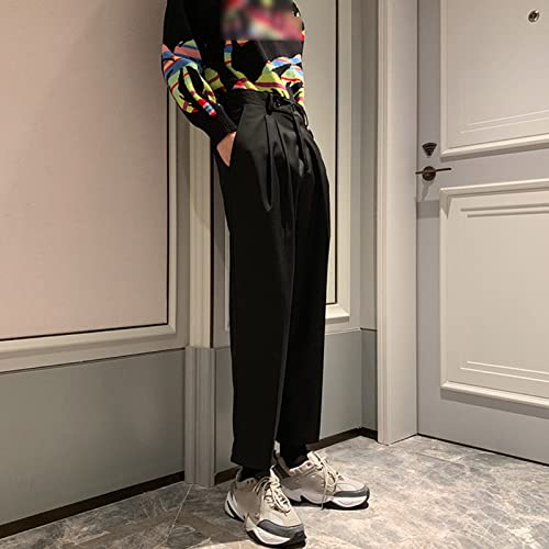Pantalones de vestir clásicos para hombre talla Large miniatura 2