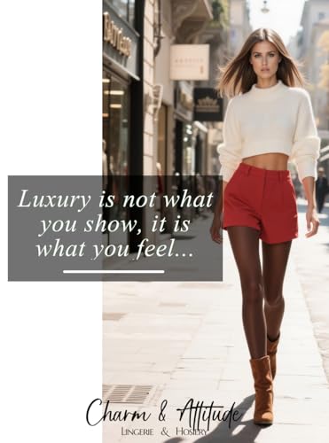 Charm and Attitude Soft Tights for Women | Warm Pantyhose Stockings | Opaque Hosiery Nylons - Made in EU4