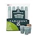 Caramont,400 Vasos de Cartón ,7 onzas con Agitadores de Madera,Ecológicos y Desechables,Resistentes al Calor,Ideales para Café,Té,Cumpleaños,etc.