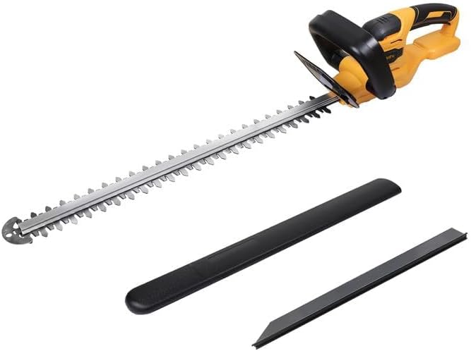 Mellif Cordless Hedge Trimmer for Dewalt 20V MAX Battery, Electric Bush Trimmer with 22" Dual Action Blade & 3/5" Cutting Capacity, 1500 RPM Brushless Handheld Shrub Trimmer (Battery Not Included)