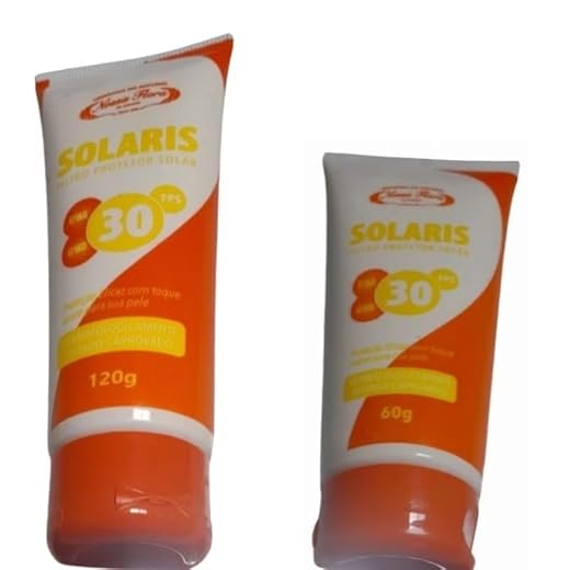 Kit Nossa Flora Protetor Solar Facial FPS 30, 60g e Protetor Solar Corporal, 120g, 2 Unidades