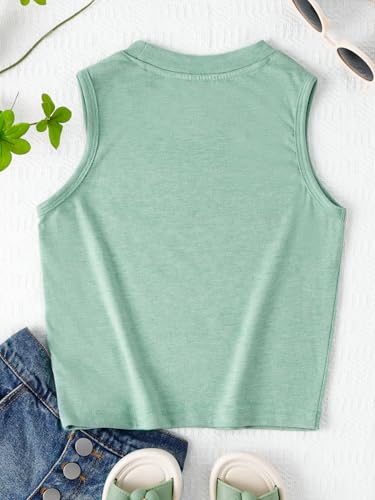 Girl's Cowgirl Bull Head Graphic Tank Top Vintage Western Rodeo Graphic Shirt2