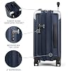 Travelpro Platinum Elite Hardside Expandable Carry on Luggage, 8 Wheel Spinner, TSA Lock, Hard Shell Polycarbonate Suitcase, True Navy Blue, Compact Carry on 20-Inch