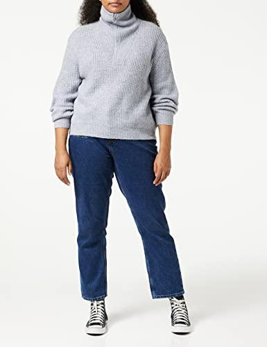 ONLY Damen Onlbaker L/S Zip Knt Pullover - Image 3