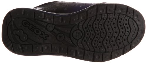 Geox Magica2 Sneaker (Toddler/Little Kid/Big Kid),Black/Violet,30 EU (12 M US Little Kid)4