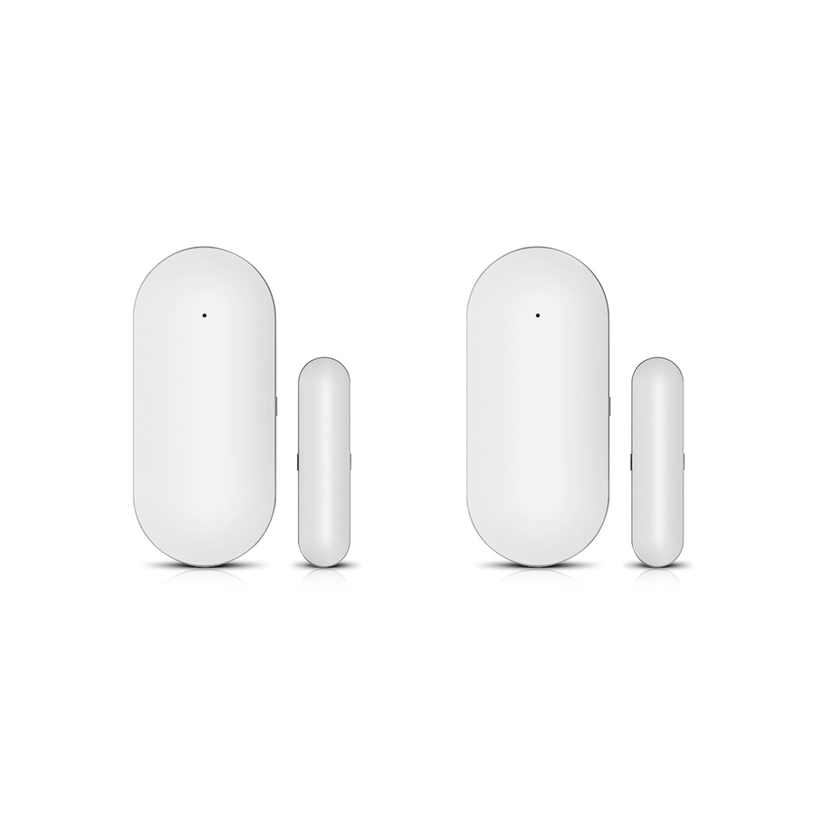 2 Pack Door and Window Sensors, 315/433 /868MHz/ Entry Sensors Compatible A103F A105F A107F A108F A109F A01F A02F A519W with Home Security Systems — image 1
