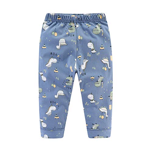 Pyjama dessin animé mignon à boutons style classique enfants - 3