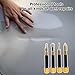 BuleVina 4 PCS PDR Tap Down Tool, Pen Shape VIP Knockdown Remover, Portable Removable Tool Set Pieces for Car Body Anti Dent Removal Traceless Automobile Paintless Auto DIY Repair