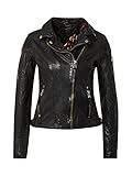 ✅ LEDERJACKE - die kurze Damen Lederjacke ist in einem klassischen und zeitlosen Stil gehalten.