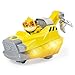 Paw Patrol, Mighty Pups Charged Up Rubble’s Deluxe Vehicle with Lights and Sounds, Multicolor