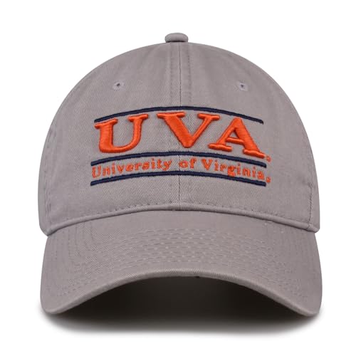 The Game Split Bar Design Trucker Mesh Hat Gray Adjustable Virginia Cavaliers