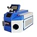 US Stock ZAC 150W Jewelry Spot Welder Class 1 0.39mW Laser Jewelry Welder 40 Joules LJW-150 Countertop Gold Silver Laser Welding Machine 220V 1 Phase Desktop Jewelry Repair Tool for Platinum 24K Gold