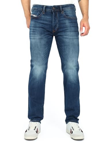 Diesel - Jean stretch coupe regular fuselée pour homme - Buster X RB062, Taille : W33, Longueur : L32