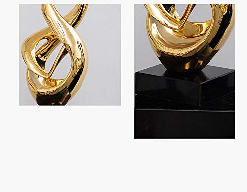 Desktop Ornaments Modern Creative Plating Gold Silver Musical Note Resin Statue Home Crafts Room Decoration Objects #TOP3