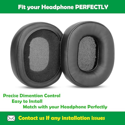 Almohadillas de Cuero Suave de Repuesto para Auriculares Taotronics TT-BH036 SoundSurge 36 miniatura 3